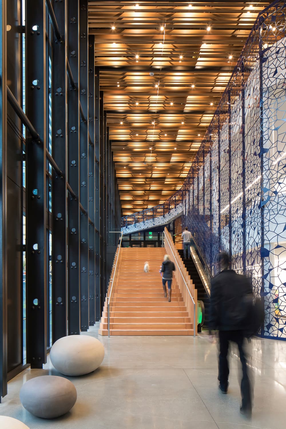 Amazon, Amazon in the Regrade, Day One, NBBJ, Seattle, WA, interiors, scout, B19, Block 19, A+U