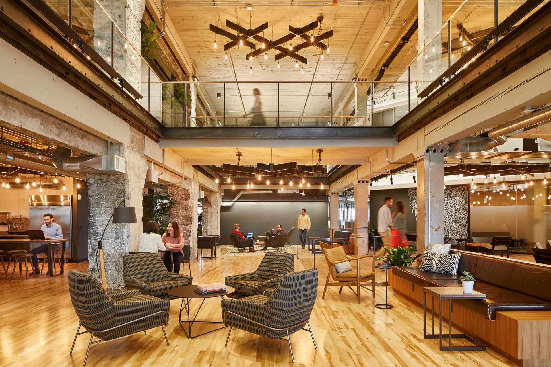 Starbucks Office Space. Seattle, Washington.
Image license: NBBJ.
© Copyright 2018 Benjamin Benschneider All Rights Reserved. Usage may be arranged by contacting Benjamin Benschneider Photography. Email: bbenschneider@comcast.net 
STARBUCKS OFFICE SPACE, SEATTLE, WASHINGTON, NBBJ