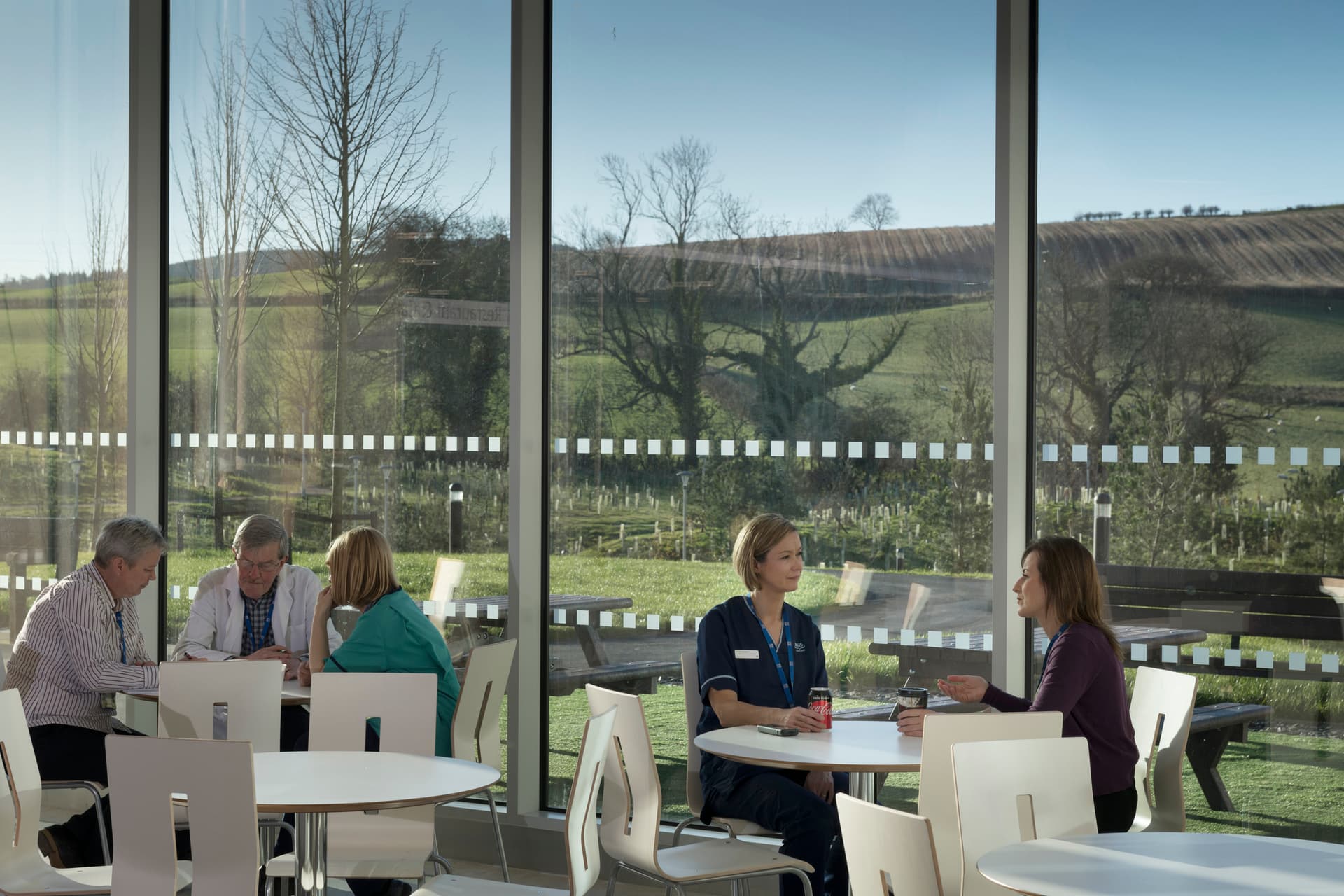 For : Sean Airhart, LEED AP Senior Associate / Photography Manager
NBBJ 223 Yale Avenue North SEATTLE WA 98109. Usage Licenced to NBBJ, Ryder Architecture, Laing O'Rourke Construction and NHS Dumfries. All media worldwide. 5 years from shoot date.