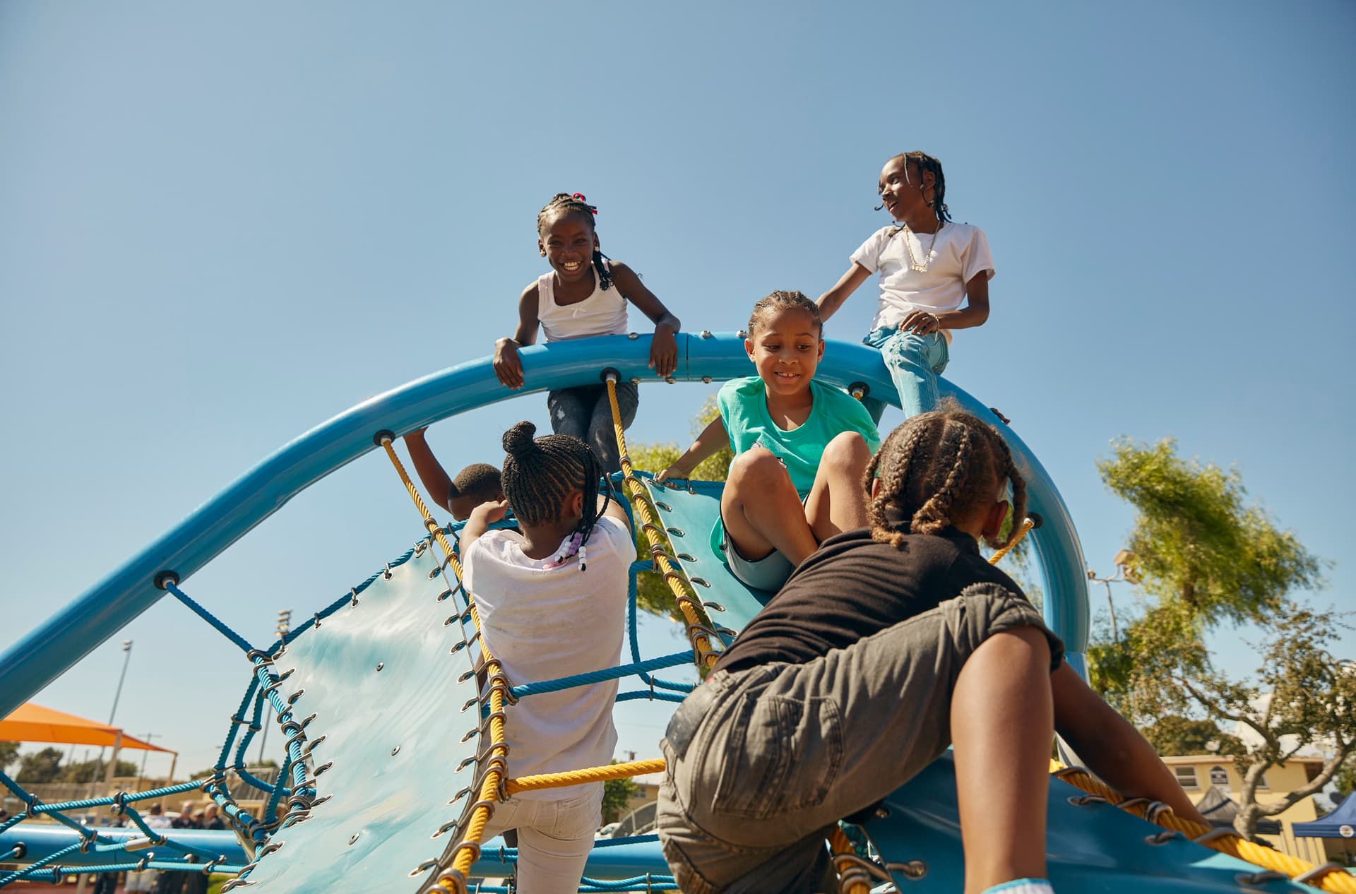 Nickerson Playground in Watts, Los Angeles designed by NBBJ.